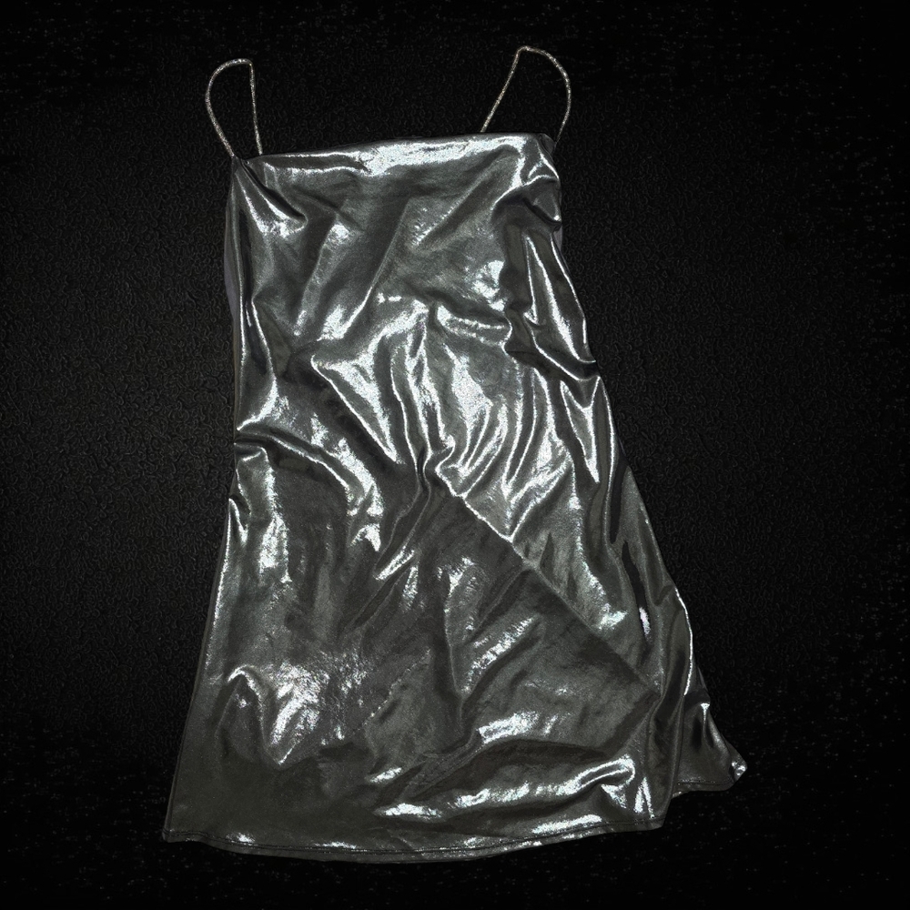 Shiny Metallic Dress
